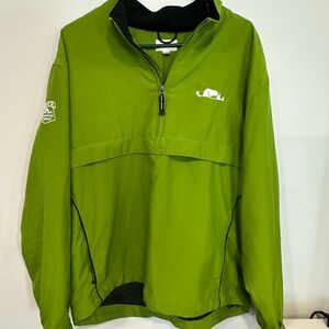 Cutter & Buck Green Windbreaker